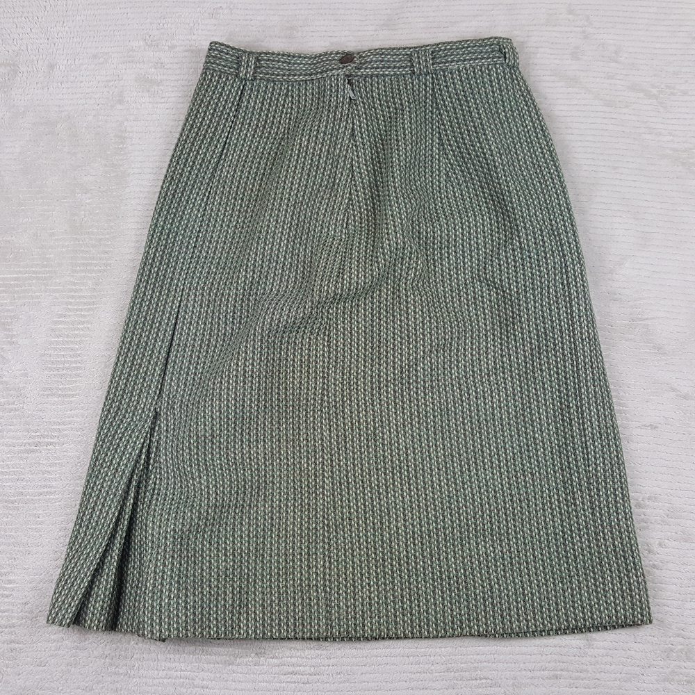 Vtg American Walker Summit of Boston Tweed Skirt - Picture 6 of 8